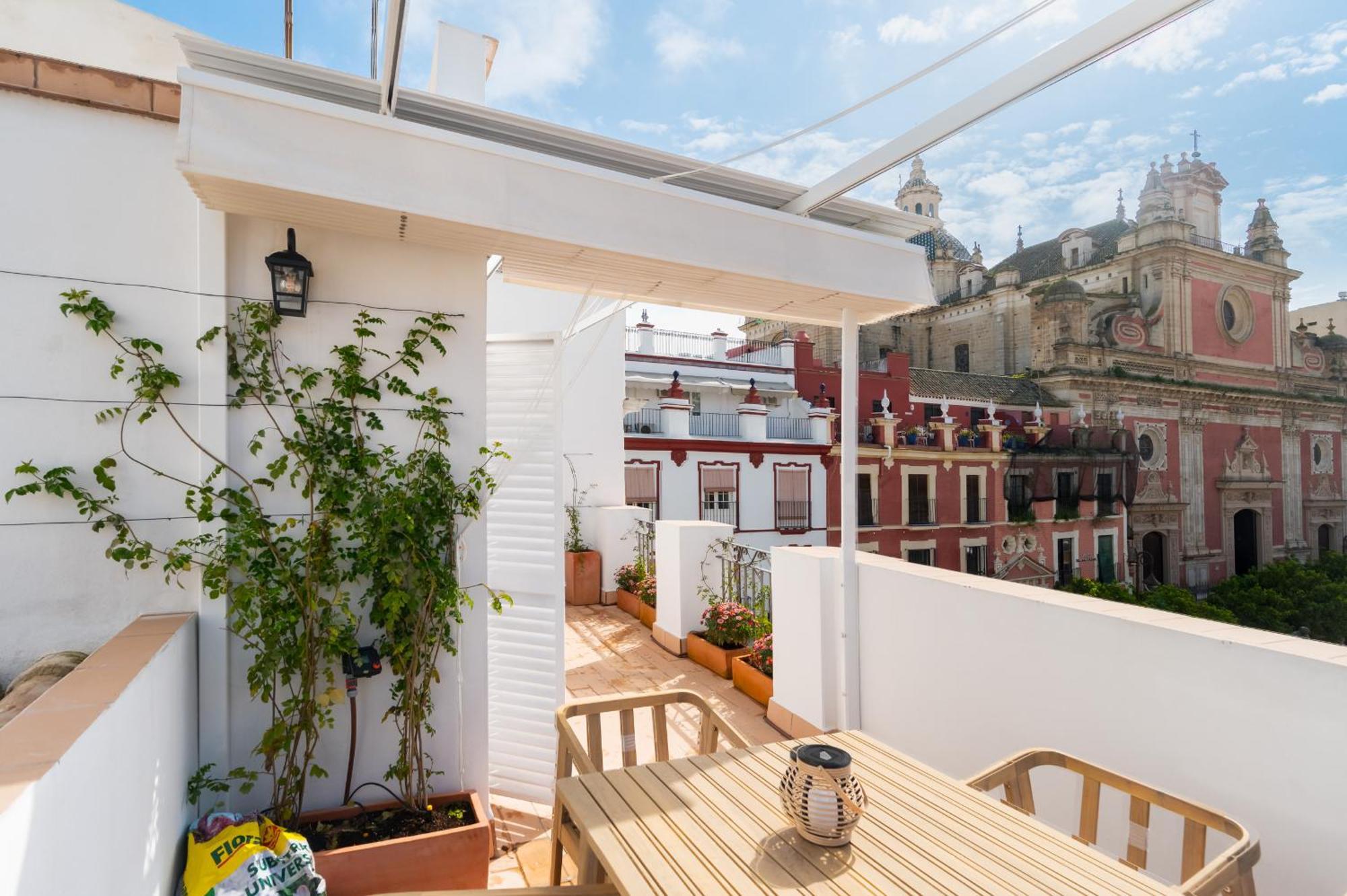 Espectacular 2h 3b Con Terraza Plaza Del Salvador Apartamento